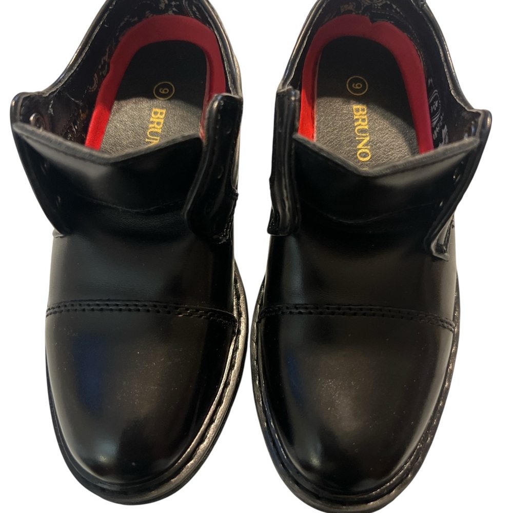 Bruno Marc Black Boy’s Dress Shoes